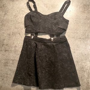 80’s Two-Piece Jumper Dress Vintage Punk Rock